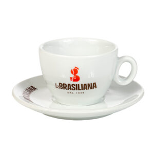 Cappuccino Cup and Saucer La Brasiliana