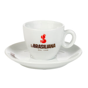 Tazzina e Piattino per Caffè La Brasiliana